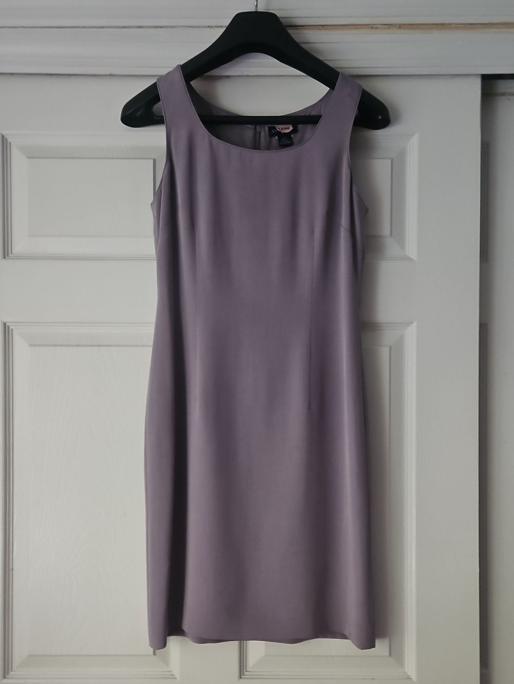 Sleeveless Lavender Shift Dress